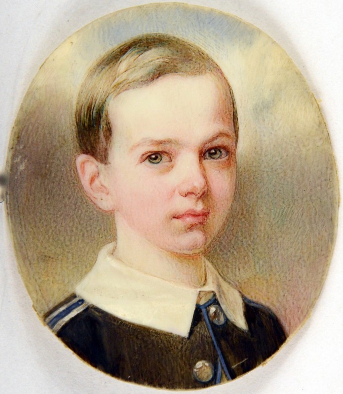 Портрет хлопчика. Мініатюра