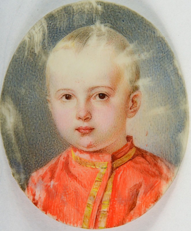 Портрет хлопчика. Мініатюра