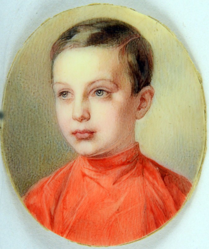 Портрет хлопчика. Мініатюра