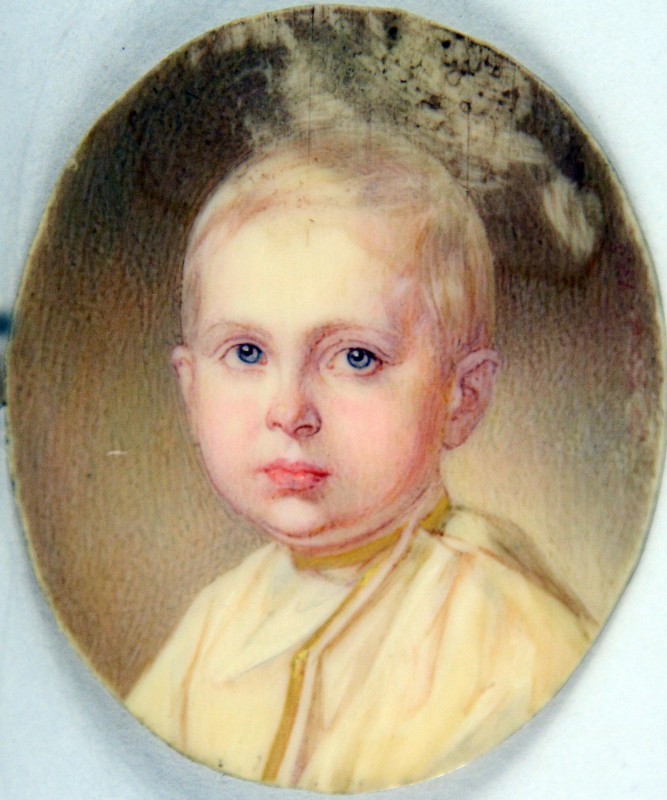 Портрет хлопчика. Мініатюра