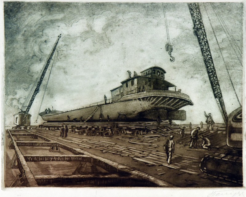 Будівництво металобаржі