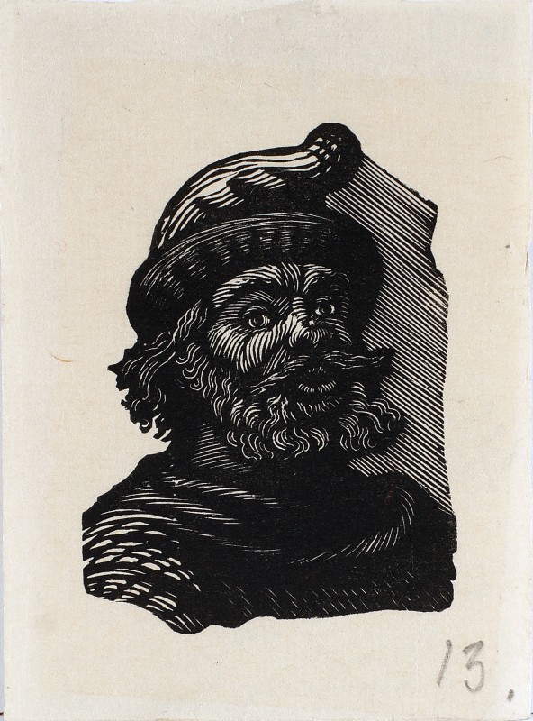 Ілюстрація до «Кентерберійських оповідей» Д. Чосера. Мельник.