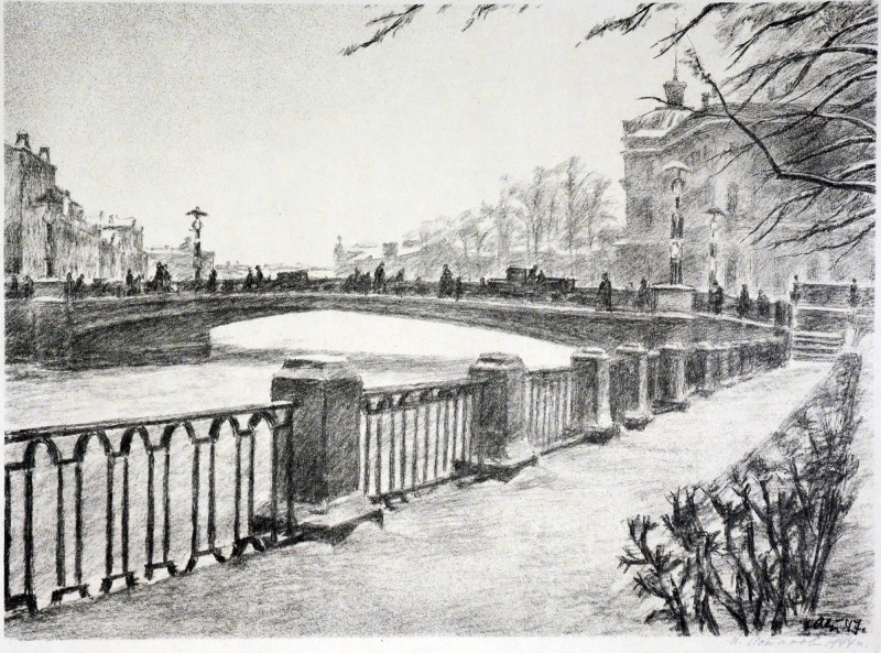 Фонтанка взимку