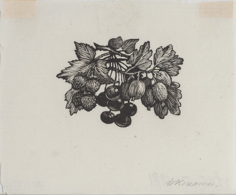 Ілюстрація до роману О. Пушкіна «Євгеній Онєгін». Віньєтка. Кінцівка