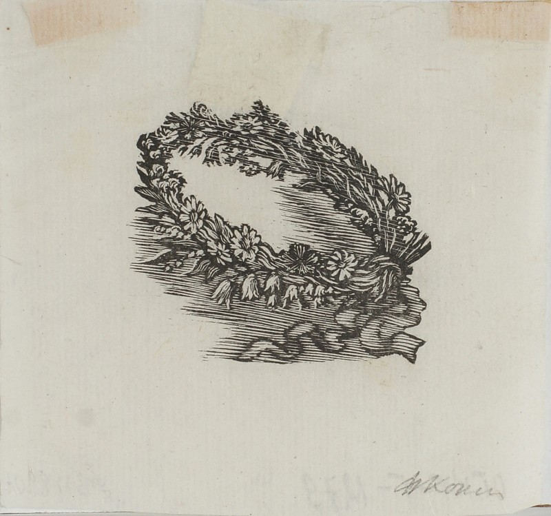 Ілюстрація до роману О. Пушкіна «Євгеній Онєгін». Вінок. Кінцівка