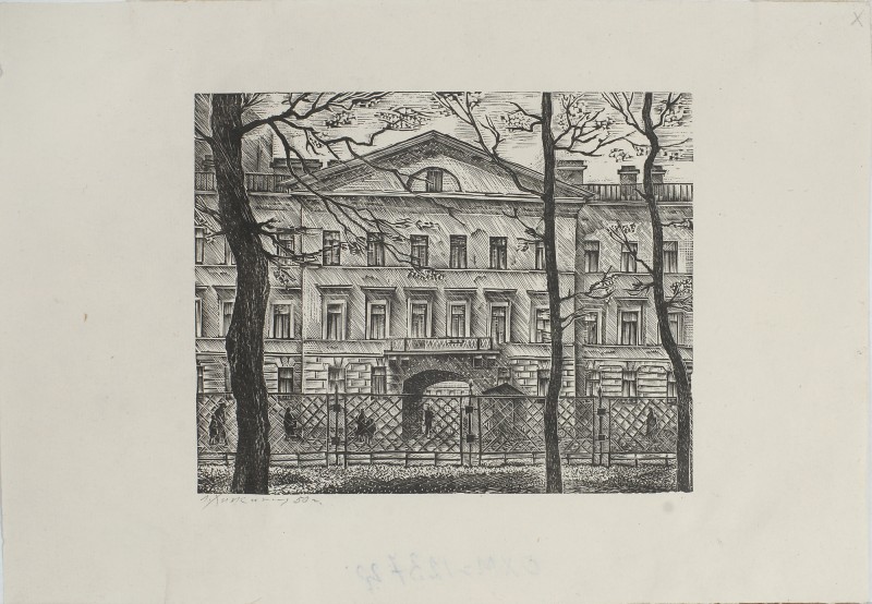 Ленінград. Будинок «Зеленої лампи»