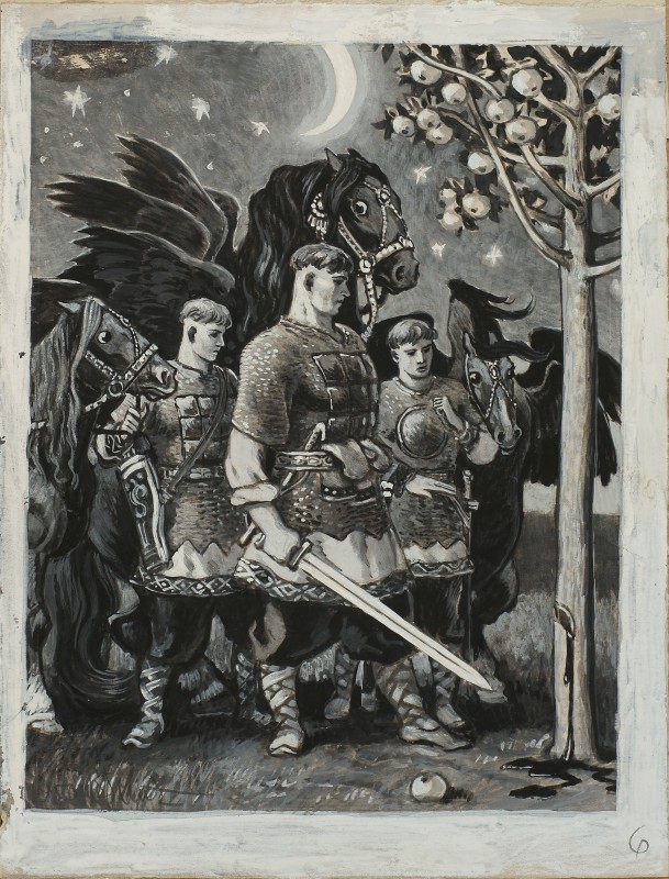 Ілюстрація до казки «Костинін син»