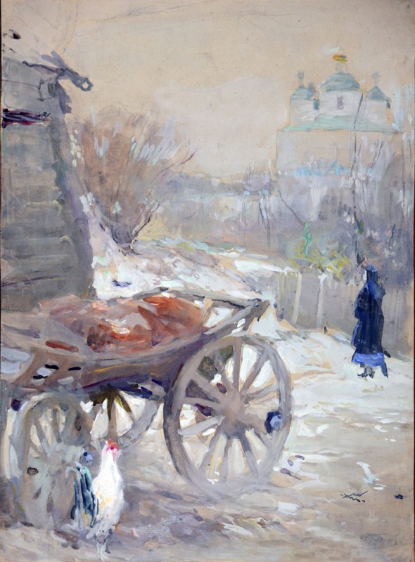 Перший сніг. 1906