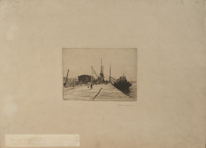 Відновлений причал. Із серії «Одеса»