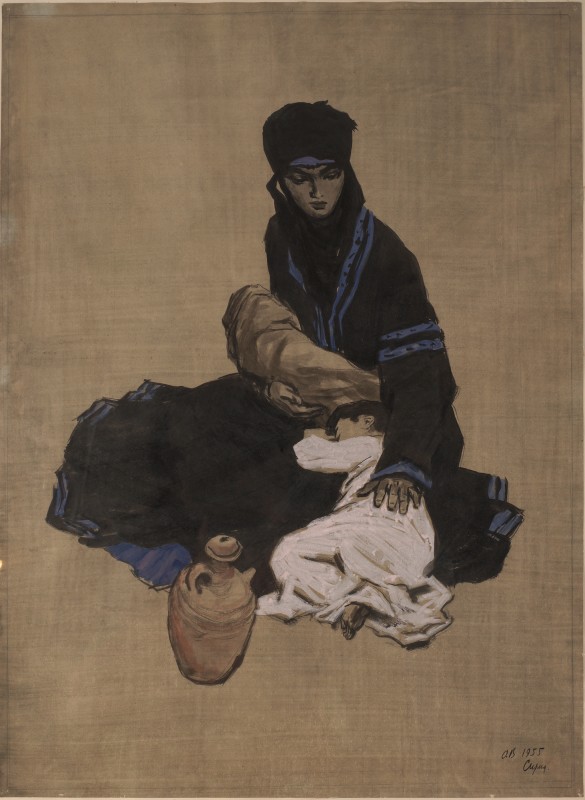 Відпочинок в дорозі. Із серії «Сирія, Ліван, Єгипет»