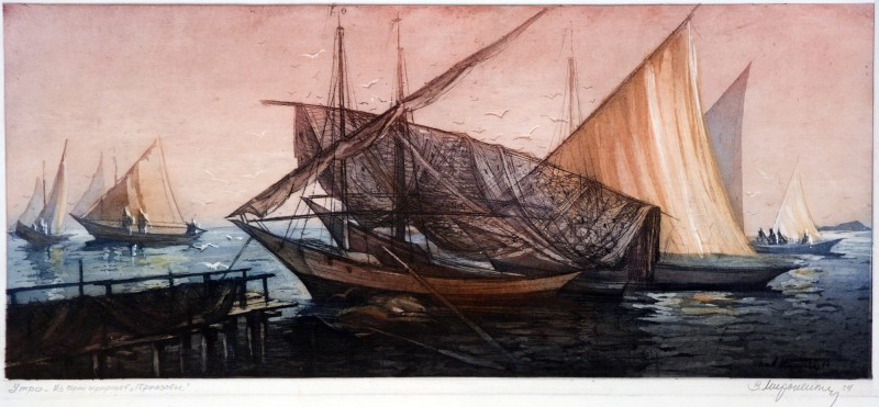 Ранок. На морі