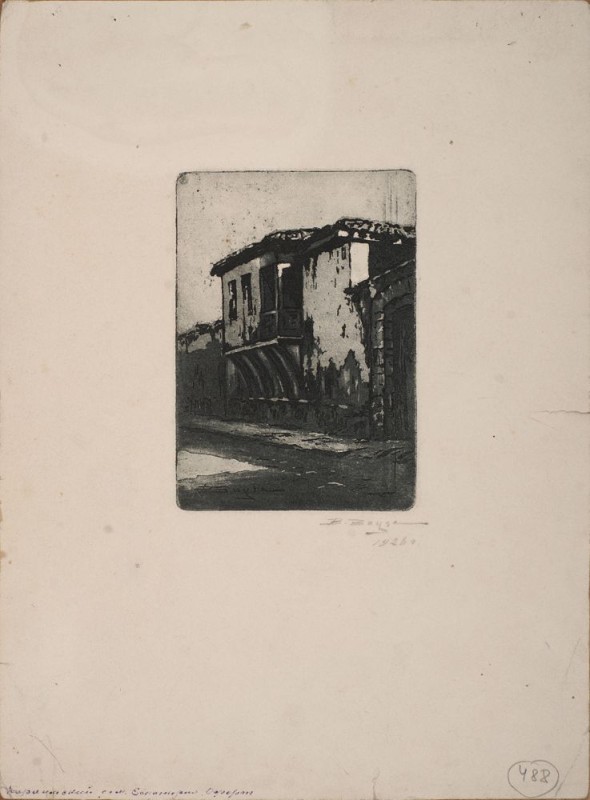 Будинок епохи кримських ханів. З альбому «Євпаторія»