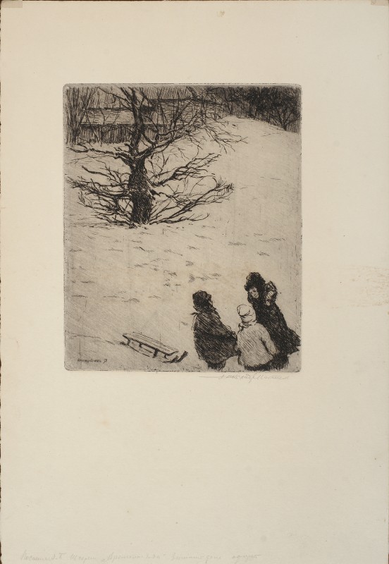 Зимовий день