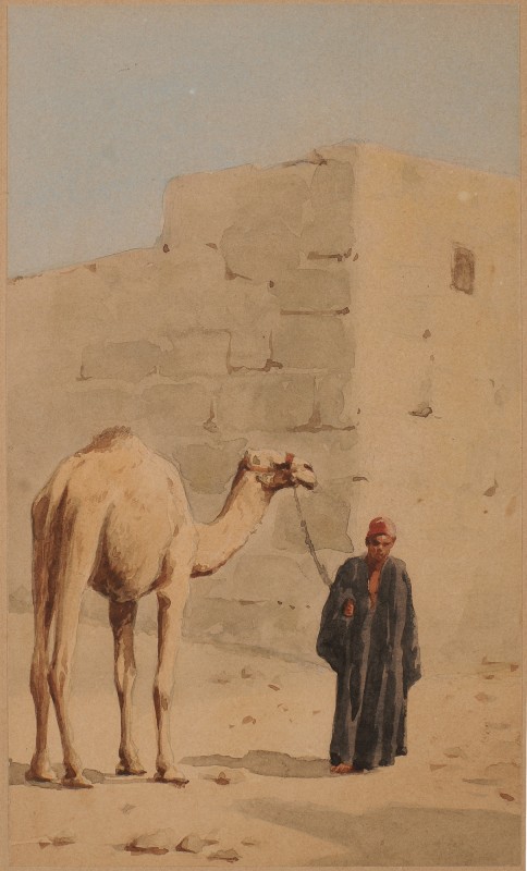 Людина з верблюдом.