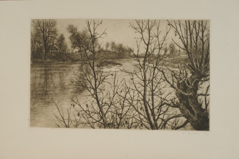 Псел перед льодоставом