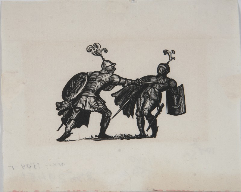 Ілюстрація до історичної хроніки В. Шекспіра «Генріх IV». Кінцівка до частини І