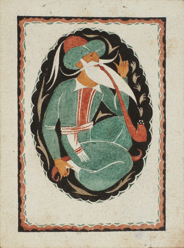 Старий з люлькою