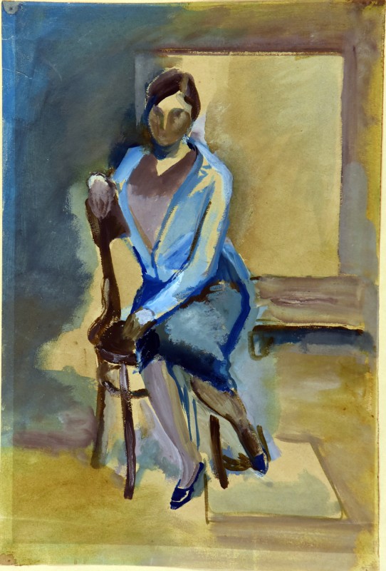 Жінка, що сидить