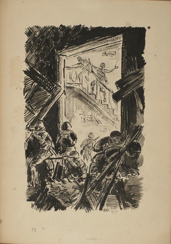 В Ростові. Бойовий епізод з великої вітчизняної війни