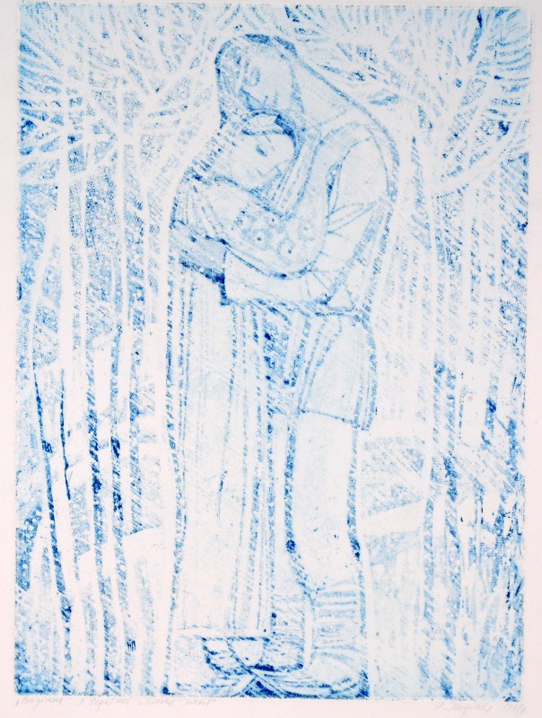 Видіння. Ілюстрація до драми-феєрії Л. Українки «Лісова пісня».