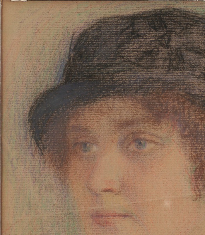 Дама в капелюсі