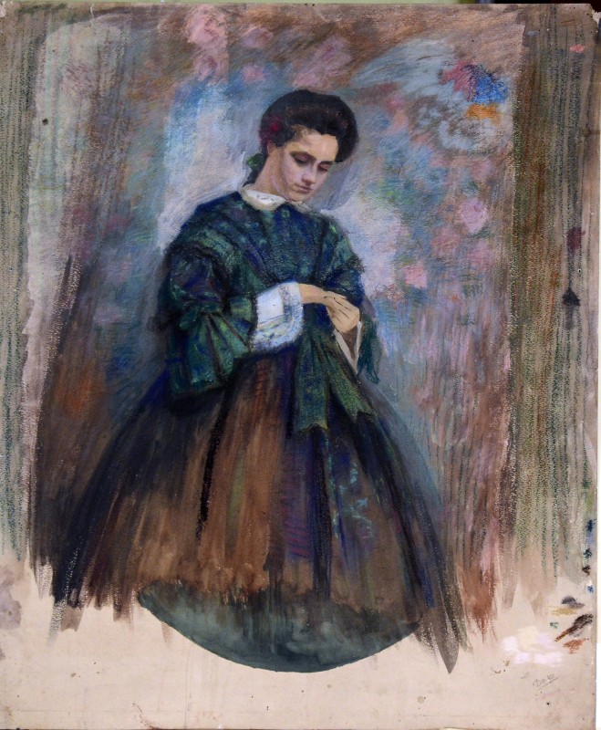 Дівчина в зеленому