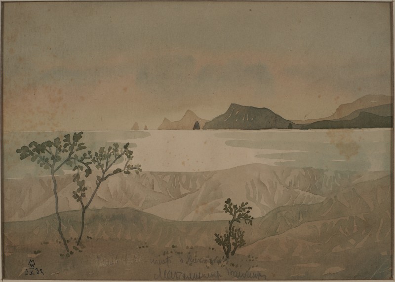 Кримський пейзаж. Коктебель