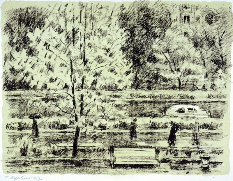 Дощ на Великому проспекті