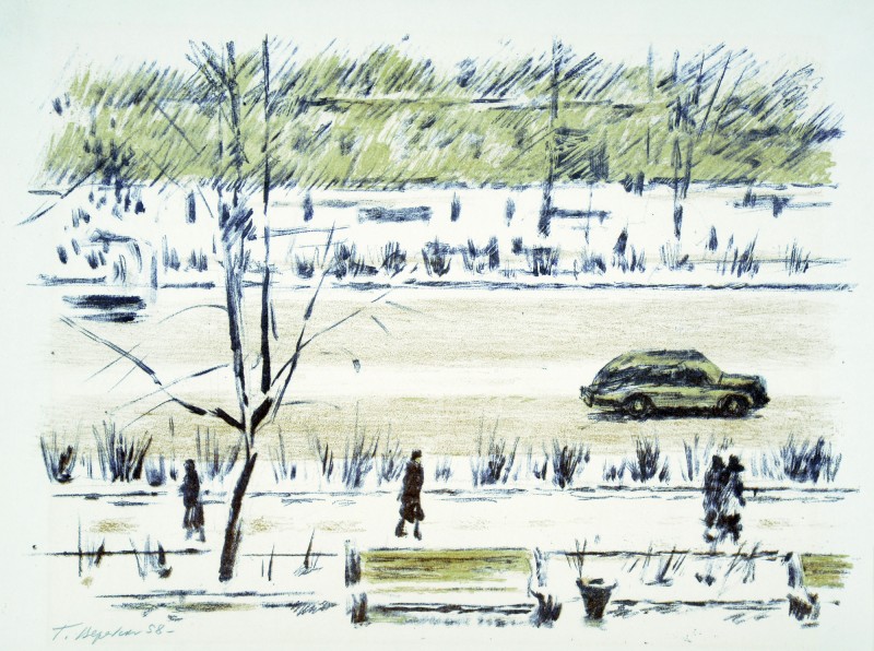 Зима на Великому проспекті