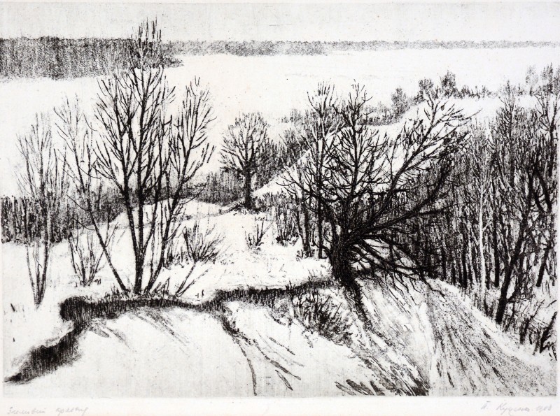 Зимовий пейзаж