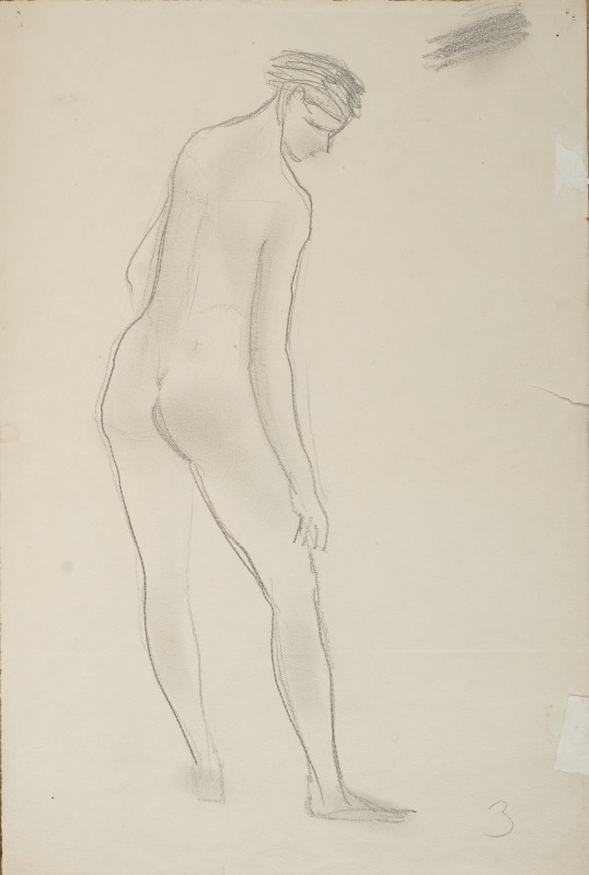 Оголена зі спини