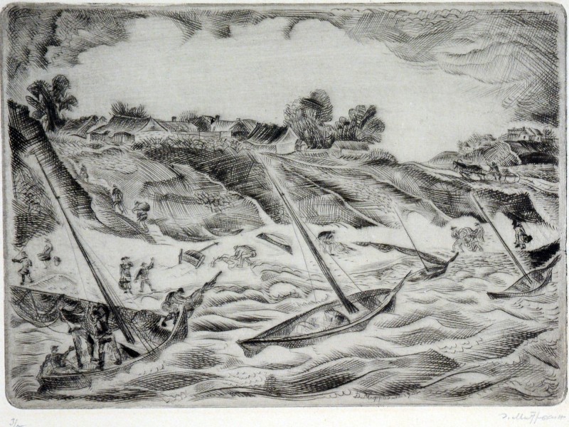 Море штормить