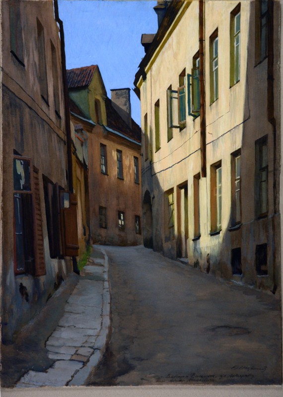 Старий Вільнюс. Вулиця Літерату. Будинок Адама Міцкевича