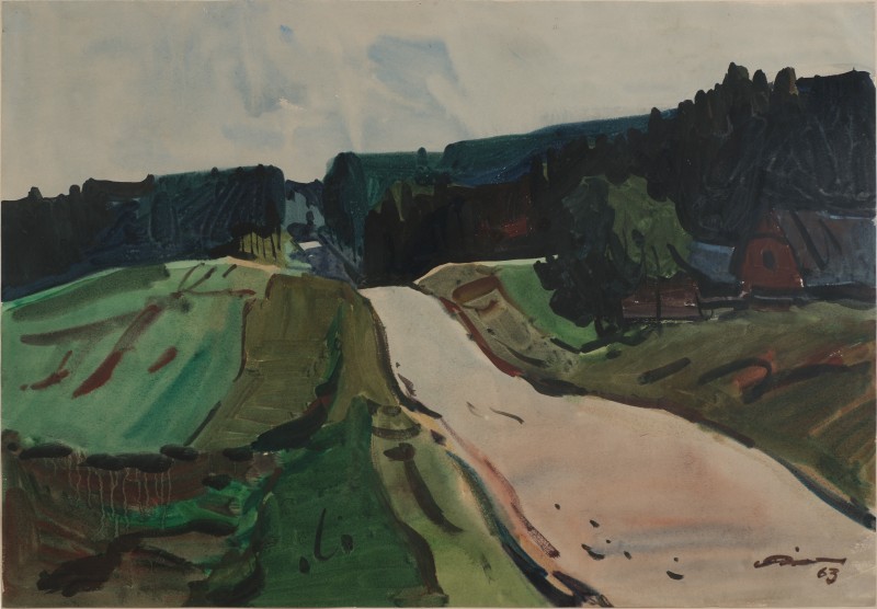 Дорога в лісі