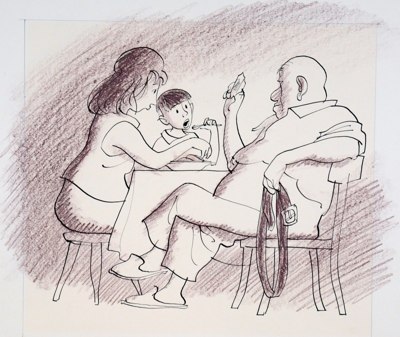 «У мене розмова коротка: зʼїсиш – отримаєш одне, ні – друге». Із серії «Як годувати дитину»