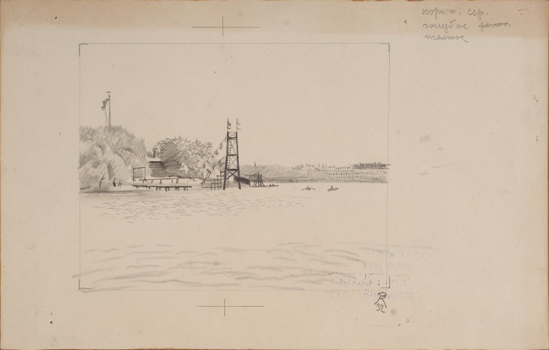 Фізкультурний куточок на березі Неви біля Петропавловської фортеці