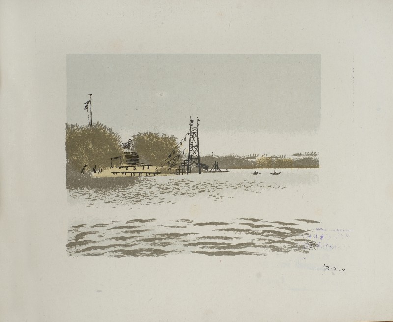 Фізкультурний куточок на березі Неви біля Петропавлівської фортеці