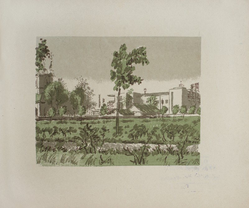 Сад біля Виборзької фабрики-кухні