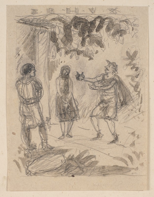 Ілюстрація до книги Публія Теренція «Комедія»