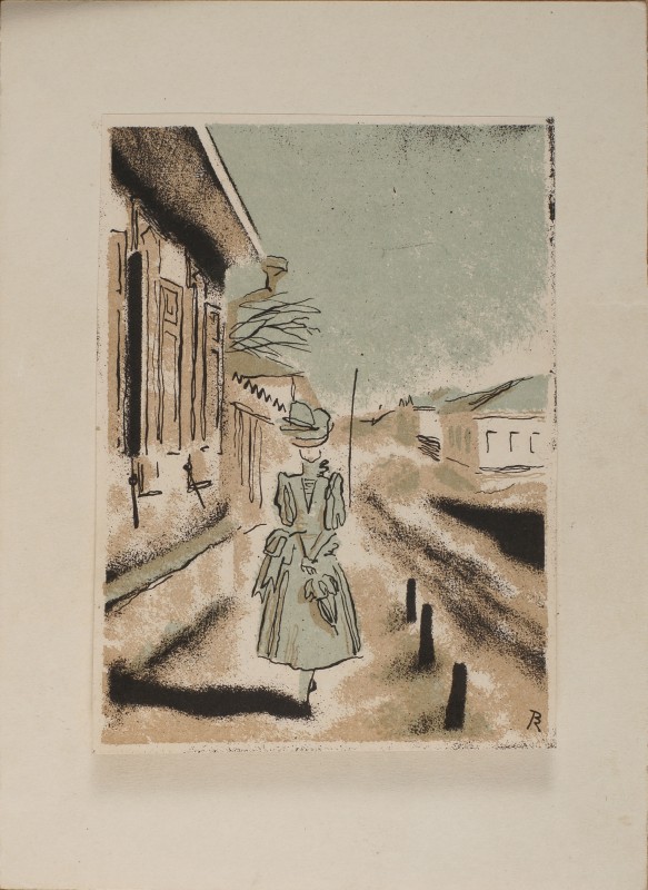 Ілюстрація до повісті М. Горького «Блакитне життя»