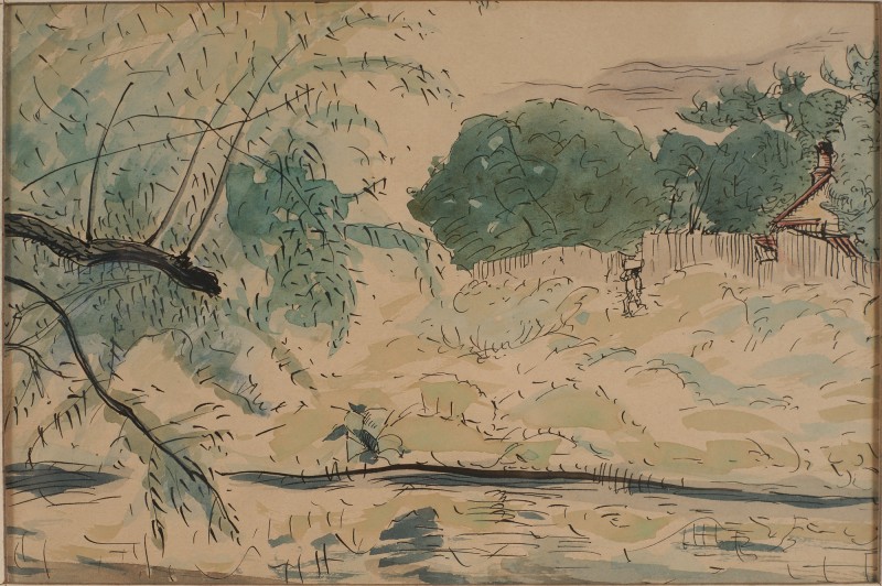 Беріг річки Карпівки