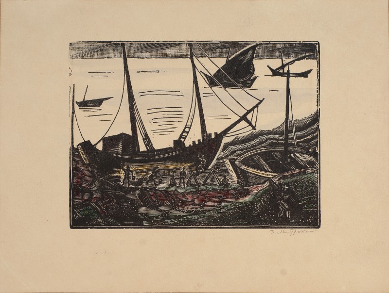 Рибалки на Азовському морі