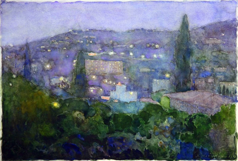 Ялта. Передсвітанкові вогні