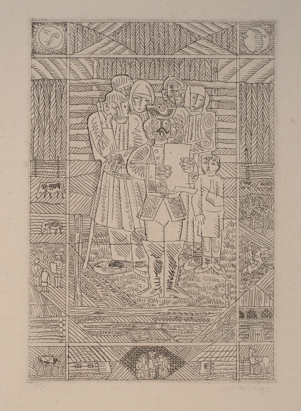 Ілюстрація до казки «Золотий олень»