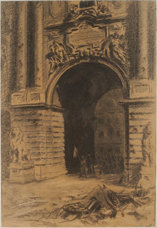 Будапешт. Палацові ворота