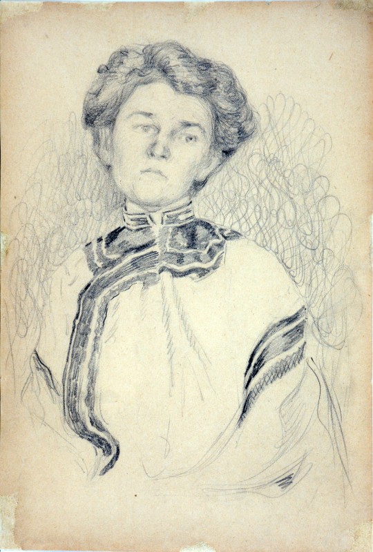 Портрет молодої жінки