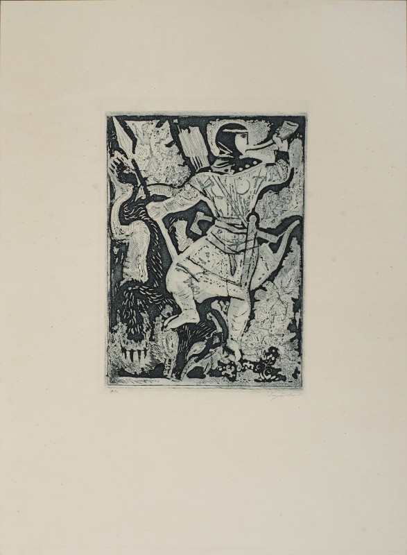 Ілюстрація до повісті І. Франка «Захар Беркут».  Мирослава