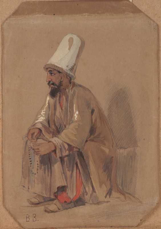 Чоловік у східному костюмі (Текінець)