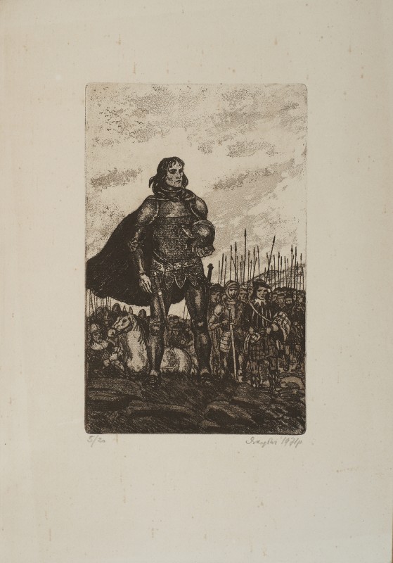 Ілюстрація до роману В. Скотта «Легенда про Монтроза».