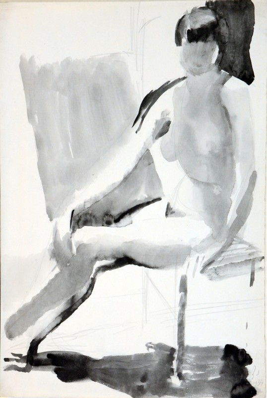 Натурниця, що сидить